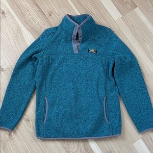 L.L. Bean Teal Knit Sweater